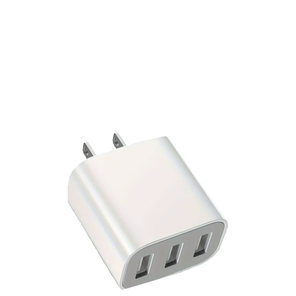 3-Port USB Wall Charger