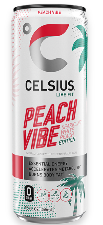CELSIUS Peach Vibe