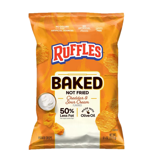 Baked Ruffles Cheddar & Sour Cream